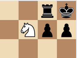 What are some ways a double check can occur in chess without a