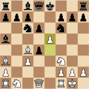 evans gambit 7 nf6 variation move 9