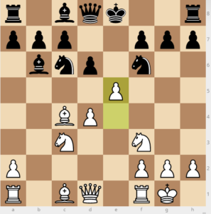 evans gambit Bb6 main 9 nf6