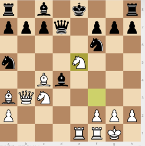 evans gambit Bb6 main 9 nf6 if Bxd4
