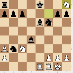 evans gambit Bb6 main 9 nf6 if Bxd4 and queens trade