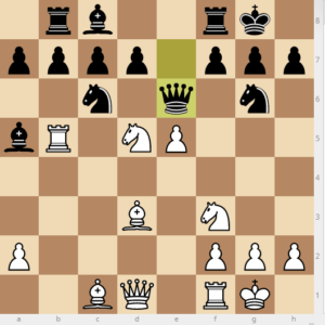 evans gambit dxc3 variation 17 Rb8