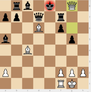 evans gambit dxc3 variation 20 qg8