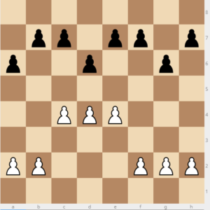 king's indian pawn structure