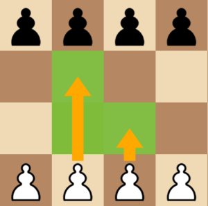 how pawns move