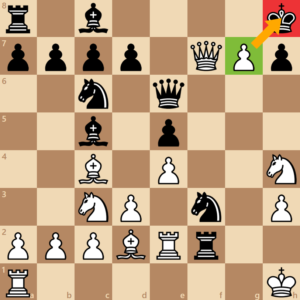 checkmate with pawn