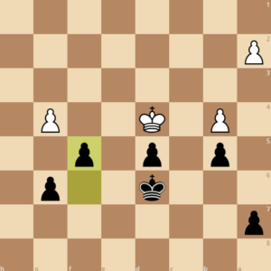 trade pawns in endgame