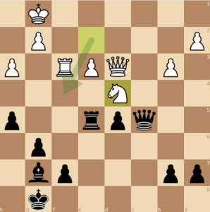 starting position heading into endgame