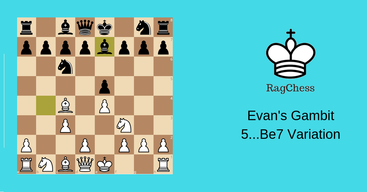be7 variation evans gambit
