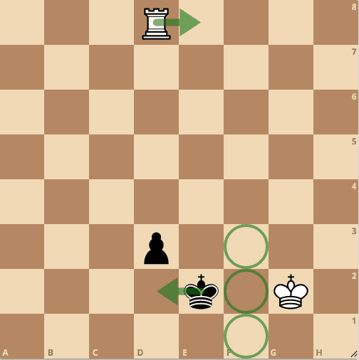 rook vs pawn