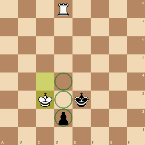 rook vs pawn