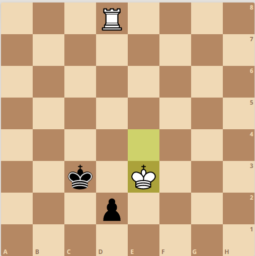 rook vs pawn
