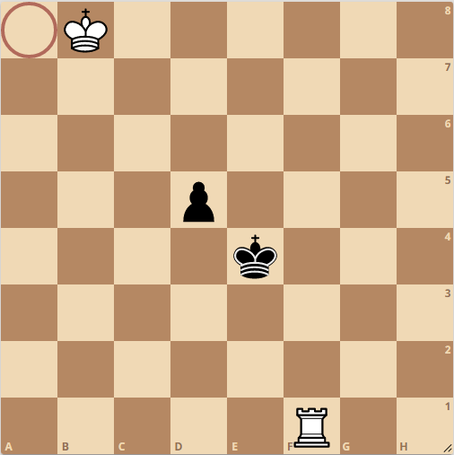 rook vs pawn