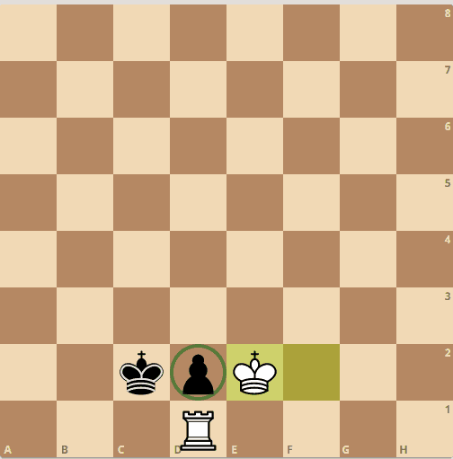 rook vs pawn