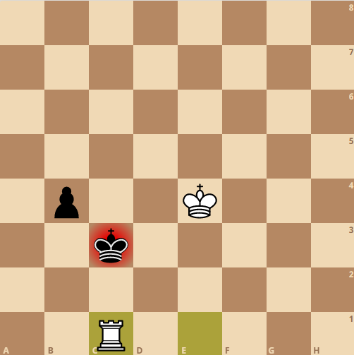 rook vs pawn