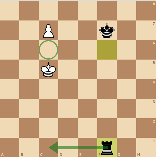 rook vs pawn