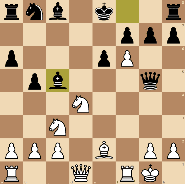 Najdorf-Polugaevsky-game-4-bc5