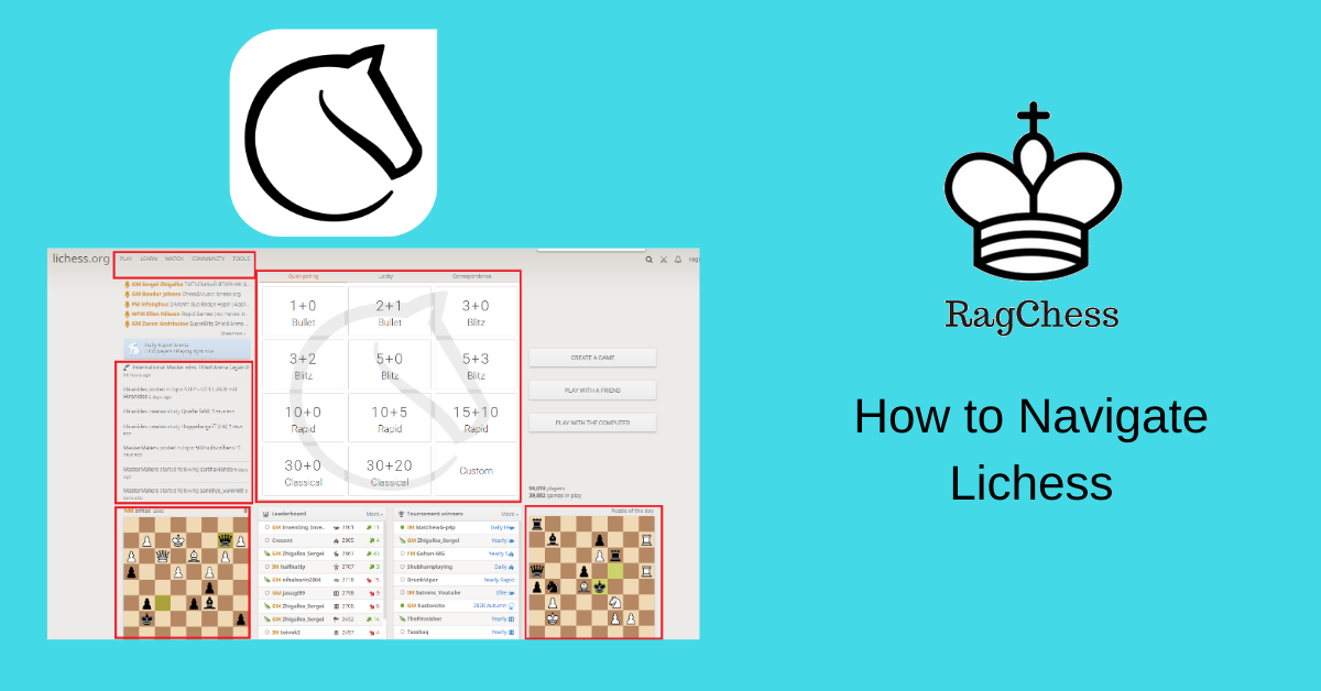 How to Navigate Lichess